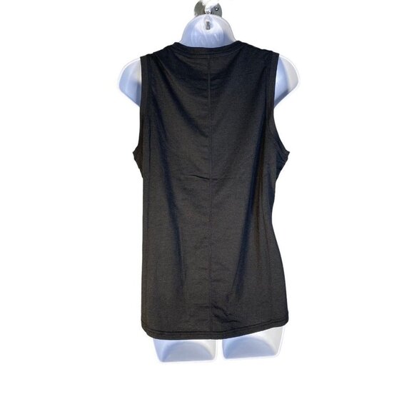 Ministry Of Supply Womens Composite Merino Active Tank Top in Black Size XS - Picture 4 of 6